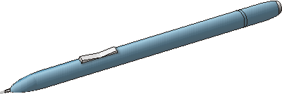 Pen with rocker switch